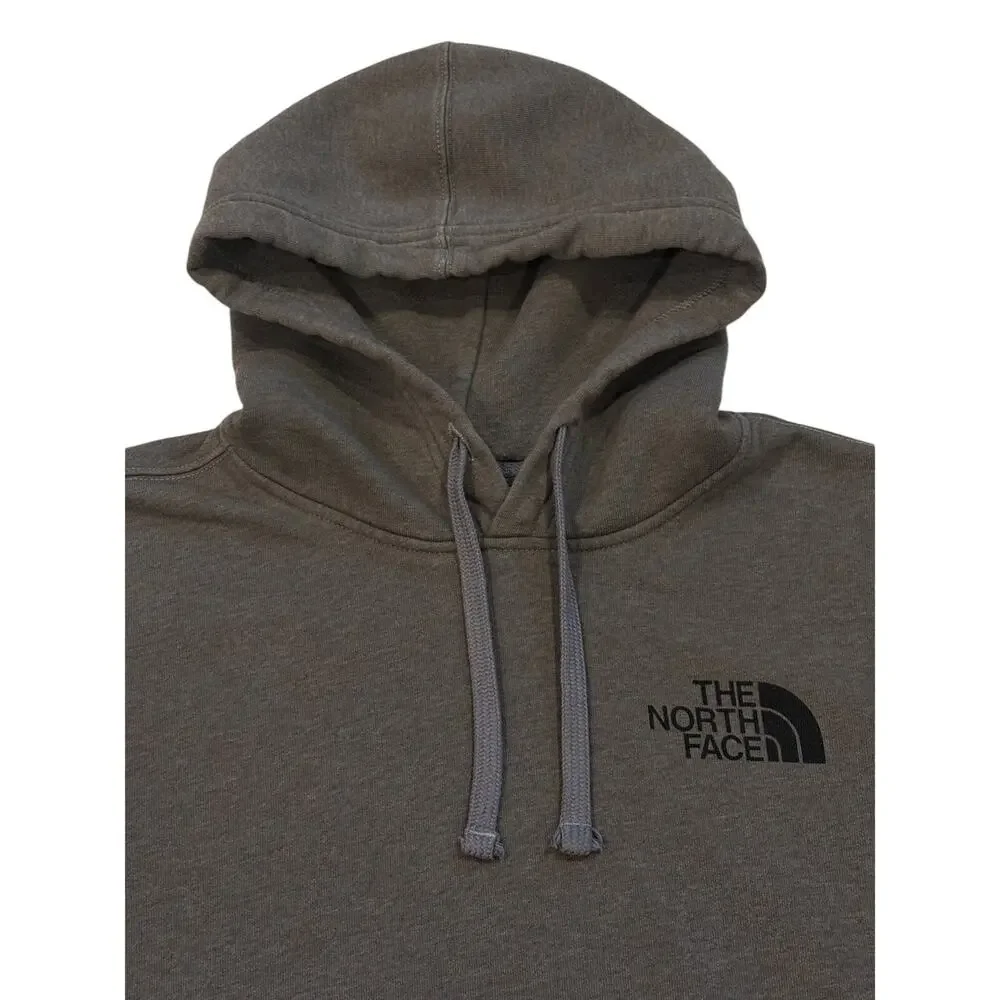 The North Face Sweatshirt Mens Size Medium Gray Hoodie Pullover Casual Outdoor